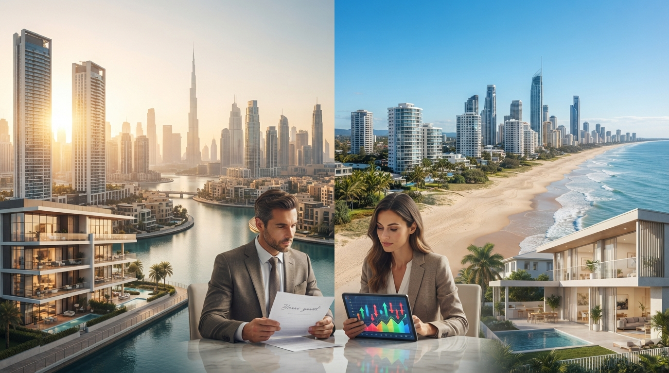 Average House Price in Dubai vs Gold Coast: 2026 Investor Guide