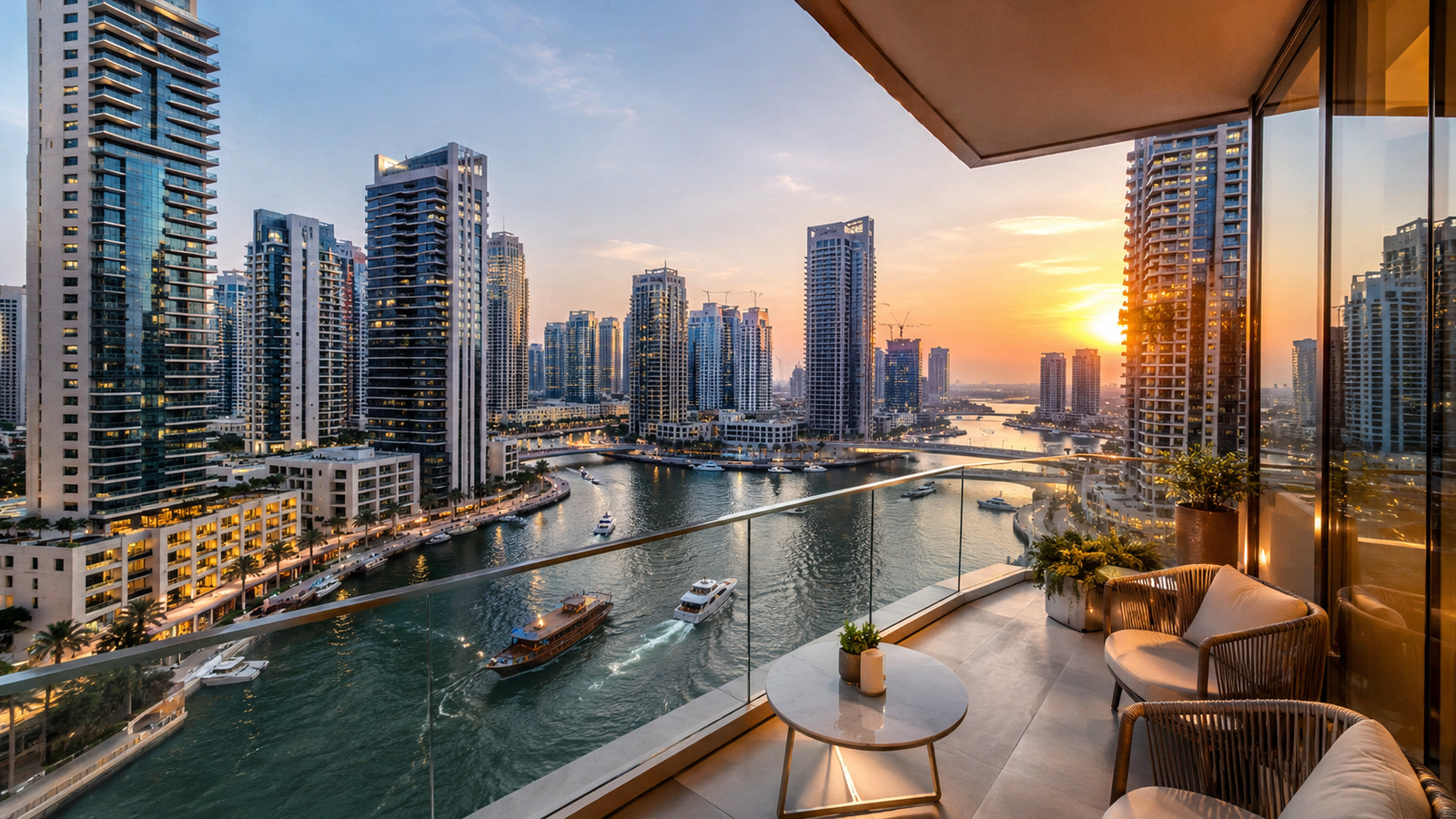 Dubai Marina residential lifestyle representing UAE Golden Visa benefits for Australian property investors
